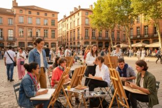 Écoles de dessin à Toulouse avec divers programmes artistiques