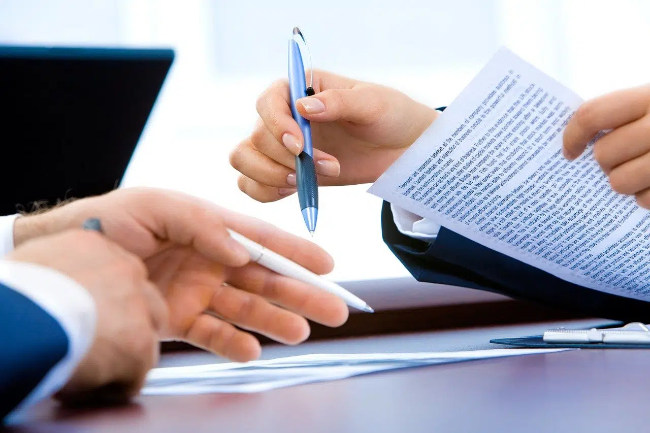 Signature de contrat