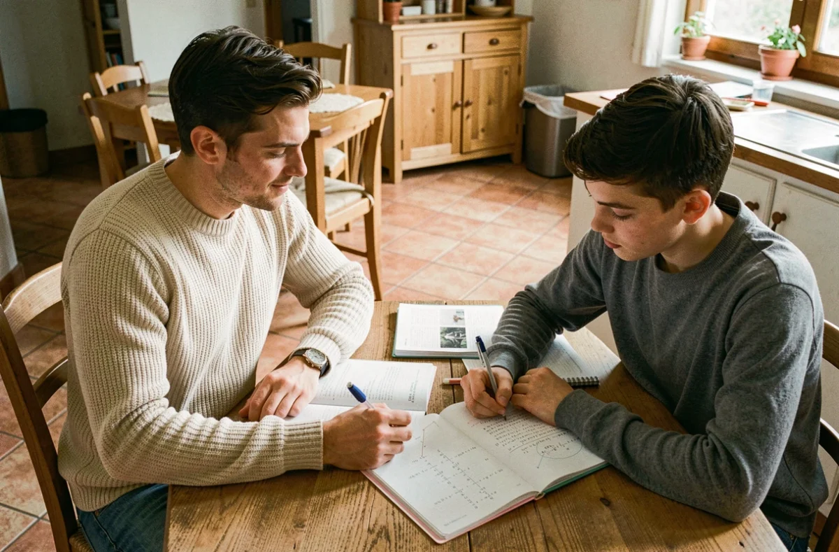 Cours à domicile avec un enseignant particulier chez un élève en Seine-et-Marne